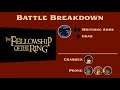 battle breakdown the fellowship of the ring in pathfinder 2e monster grab escape and aid actions