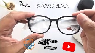 REVIEW RAYBAN RX7093D BLACK YANG LENTUR DAN RINGAN