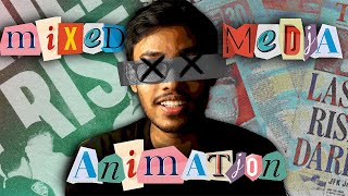 මොනවද මේ Mixed Media Animation? | My First Mixed Media Animation Experience