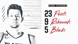 Drew Eubanks Highlights (23 points) | Portland Trail Blazers | Apr. 6, 2023