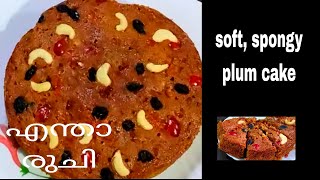 ടേസ്റ്റി പ്ലം കേക്ക് | Christmas special | Simple and Easy plum cake | Non Alcoholic | plum cake