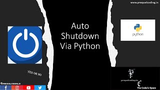 PrequelCoding|Sequel |How to Automatically Shutdown Your PC via Python?|| #prequelcoding #python