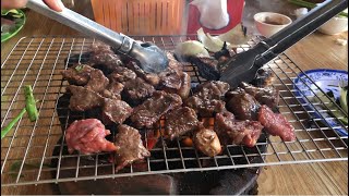 Having a Great BBQ on the Way to Mondulkiri , Cambodia / Part 1