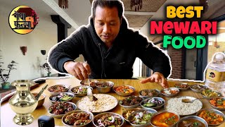 Best Newari Food in Kathmandu || Newa Phalcha