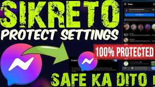 MESSENGER SECRET SETTINGS NA DAPAT MONG MALAMAN BAGO MAG END OF 2024 ! 100% LEGIT \u0026 PROTECTED KA !