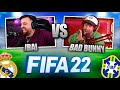 JUGANDO AL FIFA CONTRA BAD BUNNY