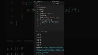 Multiplication Table || C programming Bangla tutorial - #error_code