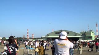 F-4 bombing demo flight　ファントム　空対地射爆撃 百里基地 航空祭　平成24年