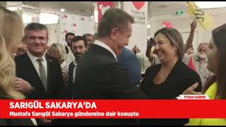 TDP Sakarya'da, Sarıgül'ün katılımıyla ilk kongre gerçekleşti