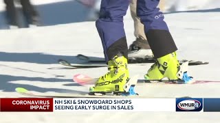 NH ski, snowboard shops see early surge in sales