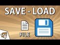 Simple Saving and Loading from a File (Unity Tutorial for Beginners)