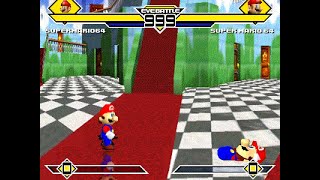 MUGEN: Super Mario 64 (Hanyou) VS Super Mario 64 (11P) (dokkano sub)