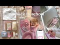 Back to school vlog 🎀📓5am morning routine, studying at café, organizing pencils, lots of coffee