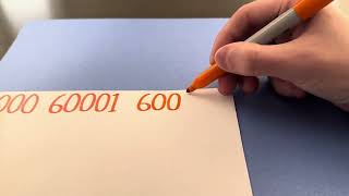 Writing #60002