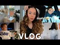 VLOG: Exciting news!! decorating for christmas, running errands + viral sweatpant jeans + more!