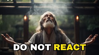 The Power of Not Reacting ~ The Best Reaction Is NO Reaction | Motivational speech