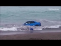 car sinking in water sinking vehicles compilation