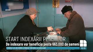 De astăzi intră în vigoare indexarea pensiilor cu 3,89%