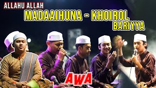 MADAAIHUNA - KHOIROL BARIYYA - ALLAHU ALLAH Voc ALDAN WAFY AZMI SYUBBANUL MUSLIMIN LIVE KUDUS