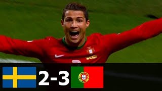 Sweden vs Portugal 2-3 All Goals and Extended Highlights with English Commentary (WCQ) 2013 HD