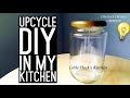 环保手作“废物利用” 玻璃瓶大变身，从此不再丢玻璃瓶了 ❤ upcycle diy in my kitchen ❤