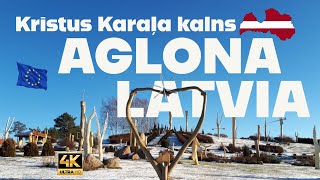 LATVIA II AGLONA II KRISTUS KARALA KALNS II 4K UHD II EUROPE II PARK GARDEN II SCHENGEN