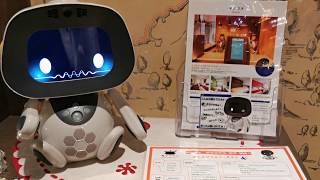 変なホテル銀座 フロントの館内案内ロボット