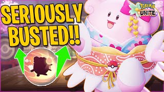 BLISSEY UNITE MOVE BUFF is INSANELY Strong!! | Pokemon Unite