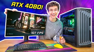 The BEASTLY RTX 4080 Gaming PC Build 2023! Ryzen 9 7900, Ray Tracing Gameplay Benchmarks | AD