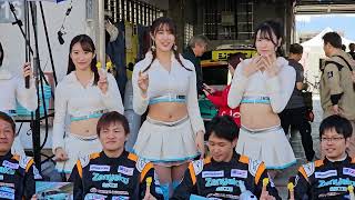 【PIT WALK】【ＥＮＥＯＳ スーパー耐久2024ファイナルFUJI】チームG/モーション_幸村百々乃さん_西山 絵里香さん_南ナナ さん_天宮かすみさん_柴咲のあさん_20241117