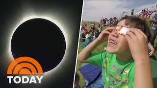 Total solar eclipse: Tens of millions gather along path of totality