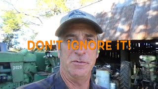 Tractor Church: Don't Ignore  it!