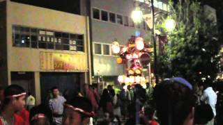 うちわ祭り2012　荒川区、弥生町区巡行