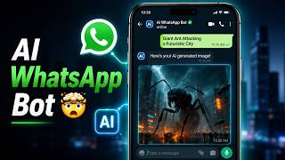 This AI WhatsApp Chatbot Can Generate Anything 🔥 🔥 🚀🚀 (Image +Text ) #aichatbot #ai 🤯🤯🎯 🎯