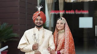 Recepation Live || Jaspreet Weds Gurleen || Live By Honey Blue Star Photography 99150-43069