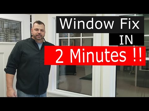 Simple solution for windows that stay open or don't close properly