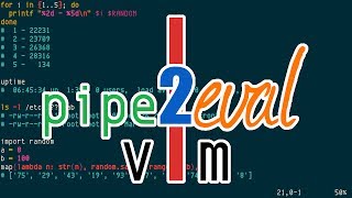 pipe2eval.vim, REPL inside Vim