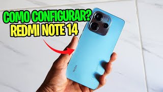 Como configurar o Redmi Note 14 pela primeira vez passo a passo corretamente