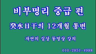 133 비부명리 중급편, 癸水日干의 12개월 통변 3부