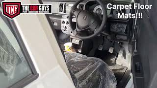 New Suzuki Alto Modifications | Air Press/Sun Visors | Steering Cover | Carpet Mats | The Car Guys!!