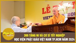 Vietnam Buddhist Academy Graduation: Nearly 400 monks and nuns celebrate their achievements in HCMC.