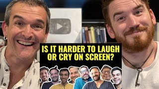 The Actors Roundtable 2020 |  what is harder to laugh or cry on screen | REACTION!!