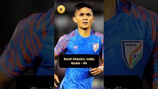 💥 The Unimaginable: India Footballer gets in to Top 10 Goal Scorers List of All Time || #shorts