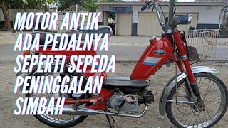 MOTOR ANTIK LANGKA HONDA HELA 50 CC