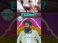 How to Top in Exams? 🎓🌟 | Power of Prayer #shorts #examsuccess #ubqari