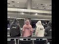 😍😍Group of ARMYs wearing JUNGKOOK’s ARMYST zip up hoodies in the airport!