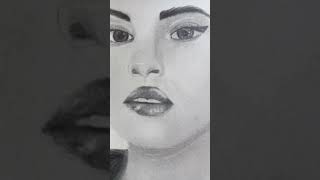 selena gomez drawing#selena gomez#boy's a liar#sketch#shorts