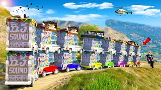 Kaliyo Kud Pedyo 🤪 Mela Mein !! Dj Competition 2023 !! Gta V Story !! Dj Picup Remix