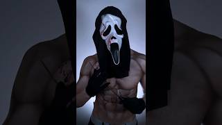 Who's watched The Scream movie? Here's my Ghost Face. yes I cheated with a mask. #scream6 #ghostface