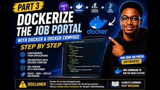 Dockerize an ASP.NET Core 9 Job Portal | MVC + Web API + SQL Server + Docker Compose (Part 3)
